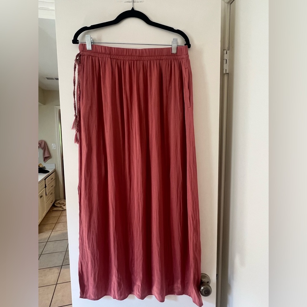 Promod Rose Maxi Skirt